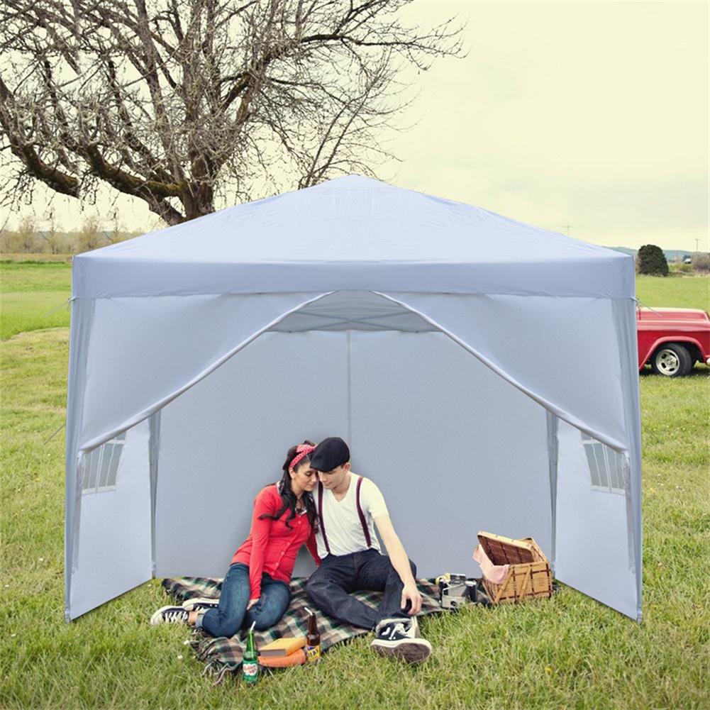 Cheap Goat Tents Portable Outdoor Folding Tent Waterproof Right angle Sun Shelter With Two Doors Two Windows 3 X 3meter   